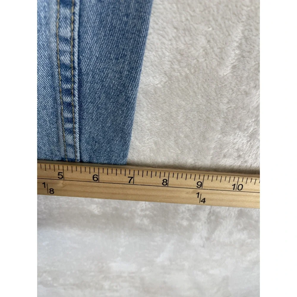 Unionbay Jeans Womens 13 High Rise Tapered Leg Denim Classic Fit Straight‎ Jeans